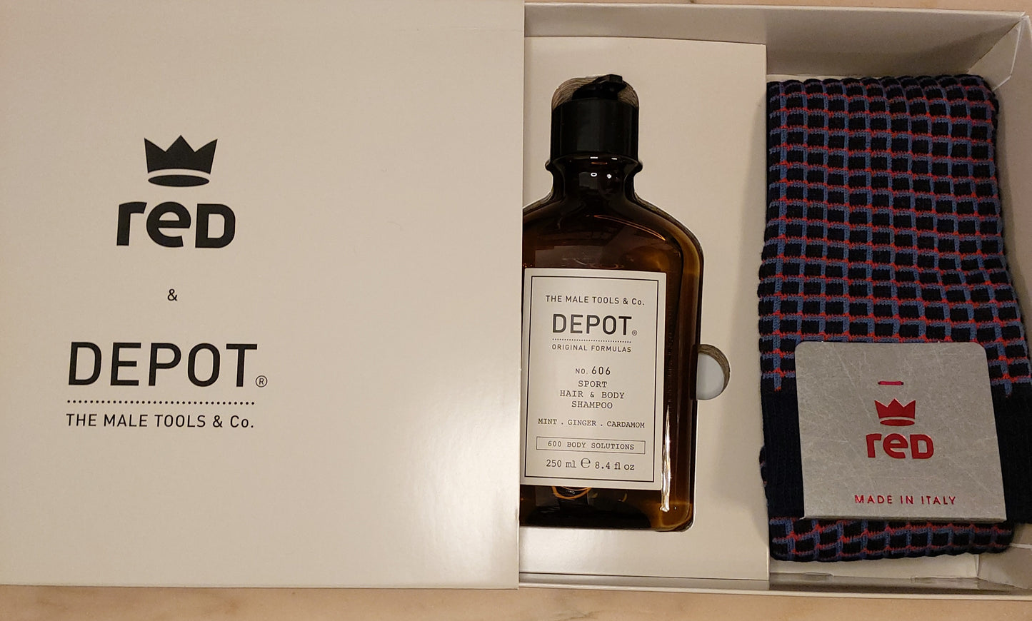 CALZE UOMO RED & DEPOT BAGNOSCHIUMA