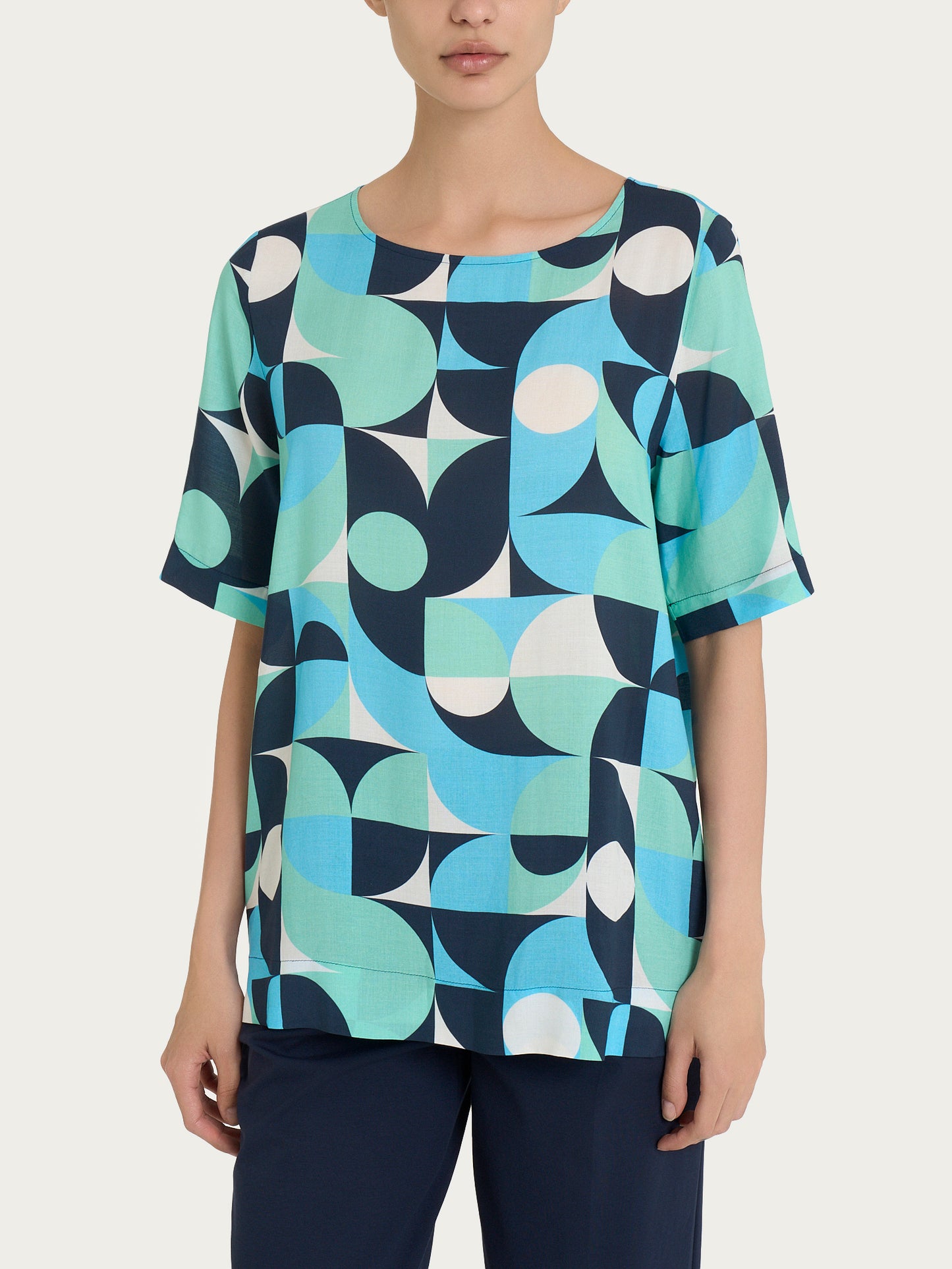 T-SHIRT DONNA MM RAGNO FANTASIA PE DQ27S7
