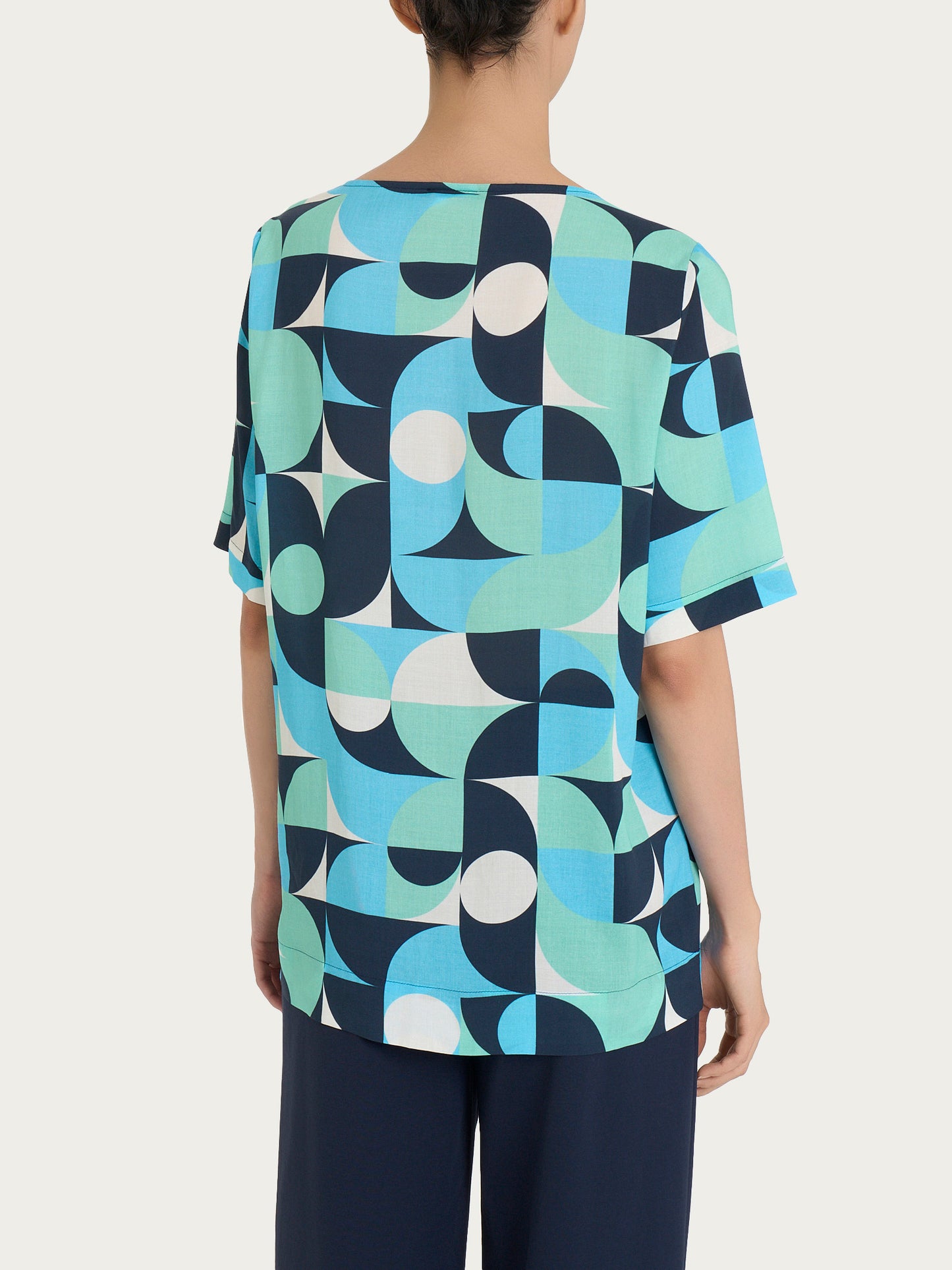 T-SHIRT DONNA MM RAGNO FANTASIA PE DQ27S7