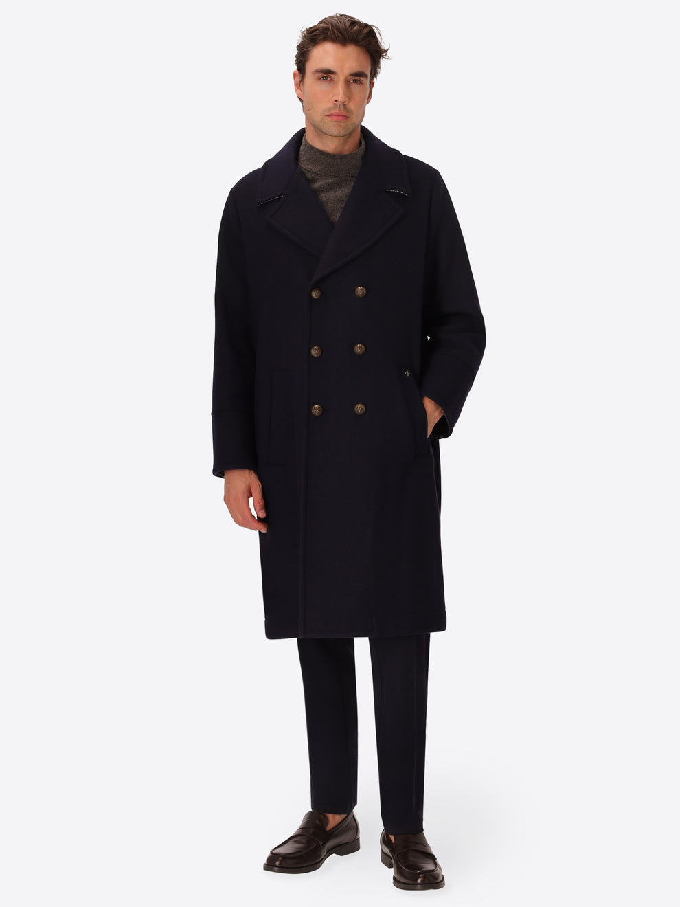 CAPPOTTO UOMO DOPPIO PETTO DISTRETTO12 MIRO OVER COAT CP1603