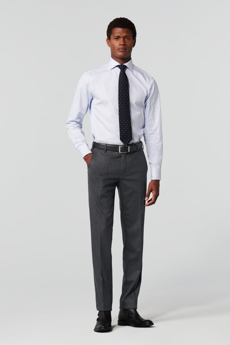 PANTALONE UOMO LANA INVERNALE FLANELLA MEYER DR4 BONN 8901