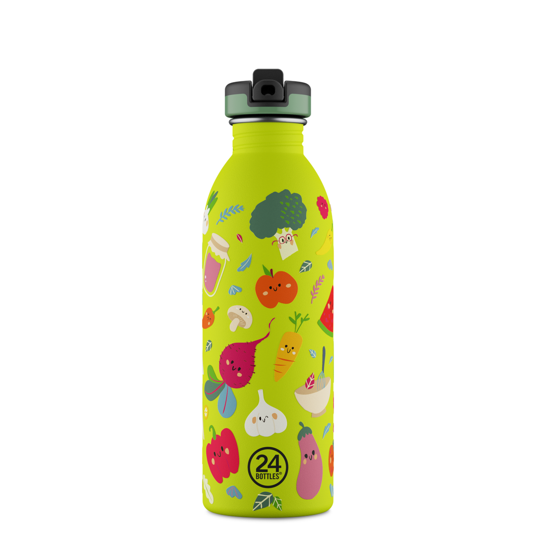 BORRACCIA URBAN KIDS 24BOTTLE 500ML VEGGIE FRIENDS
