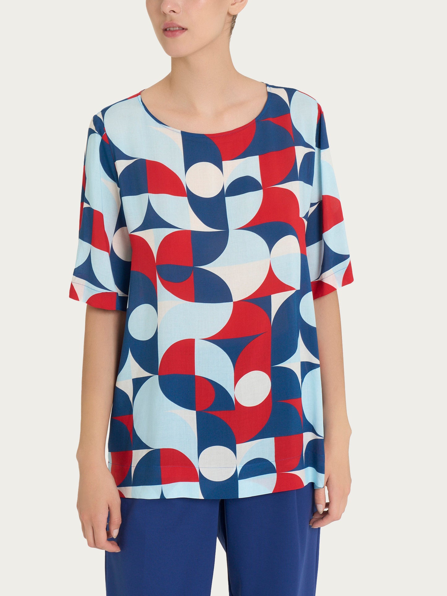 T-SHIRT DONNA MM RAGNO FANTASIA PE DQ27S7