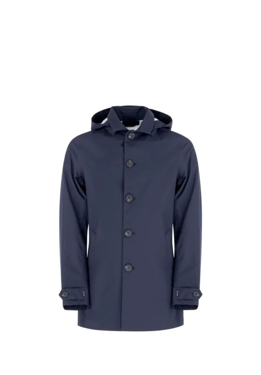 IMPERMEABILE CON CAPPUCCIO UOMO SAVE THE DUCK PE BENJAMIN D42020M GRIN