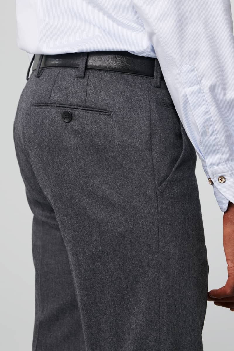 PANTALONE UOMO LANA INVERNALE FLANELLA MEYER DR4 BONN 8901
