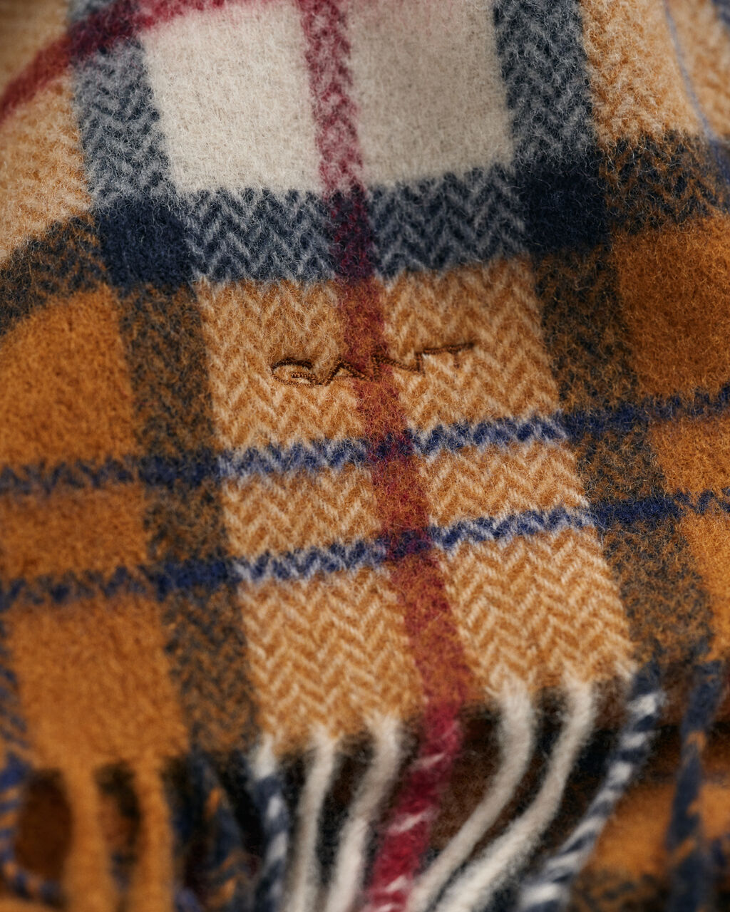 SCIARPA GANT HERRINGBONE CHECK WOOL 9920226