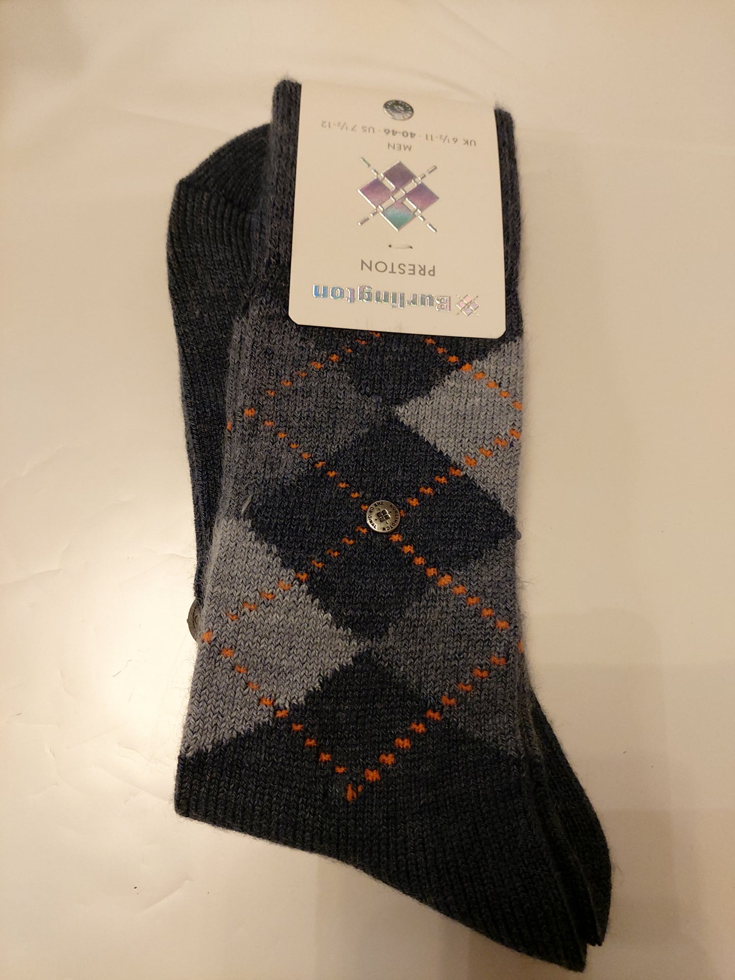 CALZE UOMO BURLINGTON 24284 PRESTON CORTA