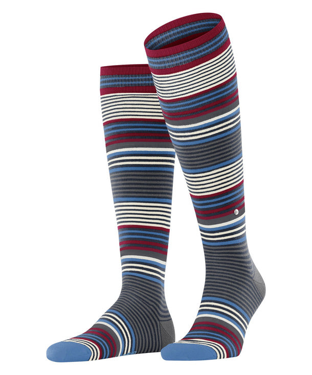 CALZE LUNGA UOMO BURLINGTON STRIPE