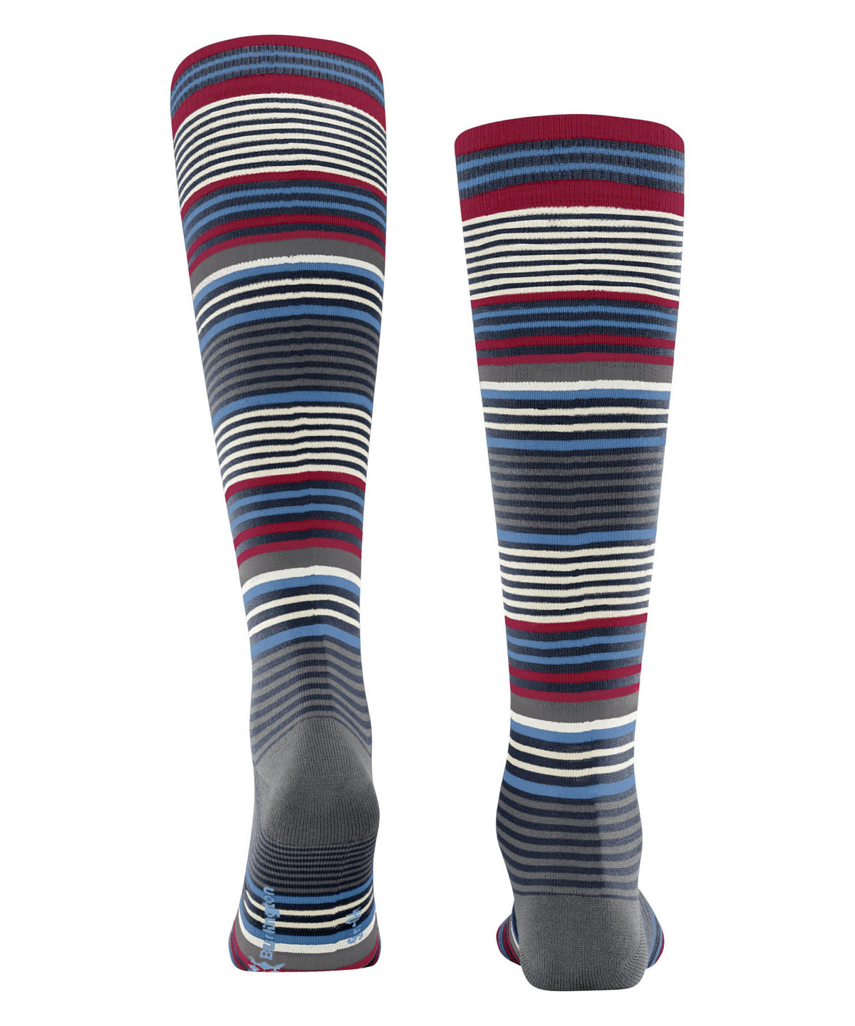 CALZE LUNGA UOMO BURLINGTON STRIPE