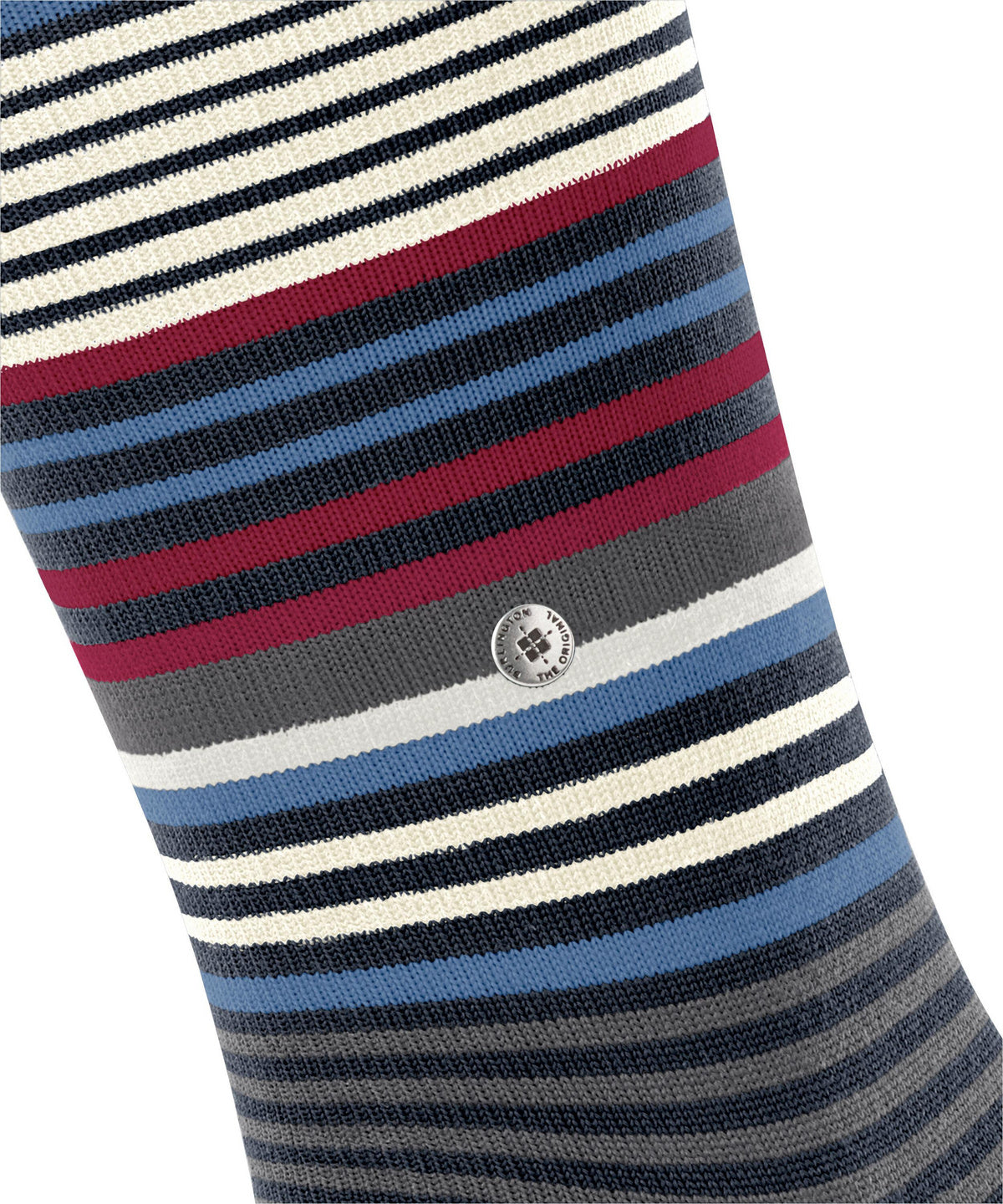 CALZE LUNGA UOMO BURLINGTON STRIPE