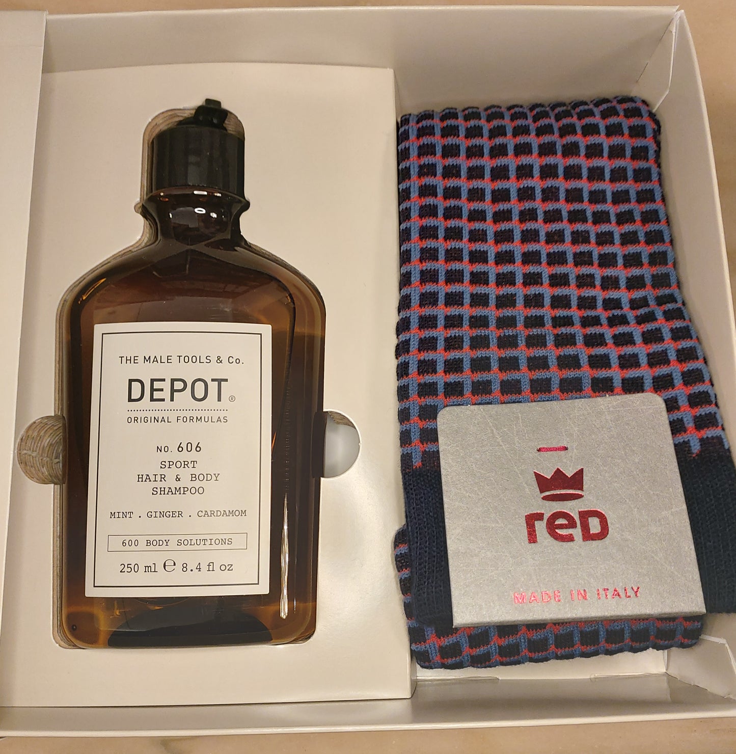 CALZE UOMO RED & DEPOT BAGNOSCHIUMA