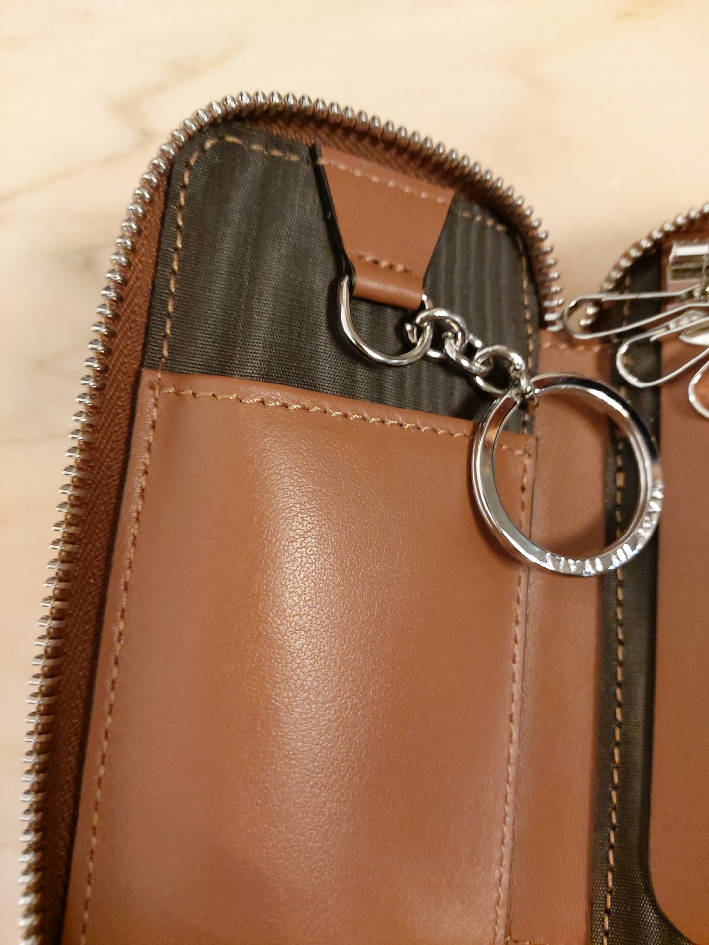 PORTACHIAVI SADDLER'S ZIP