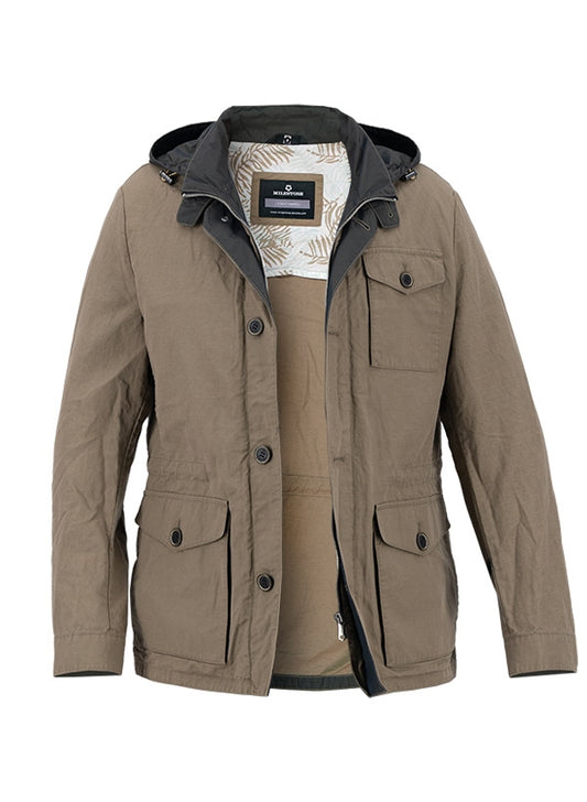 FIELD JACKET UOMO LINO E COTONE JULIUS PE MILESTONE