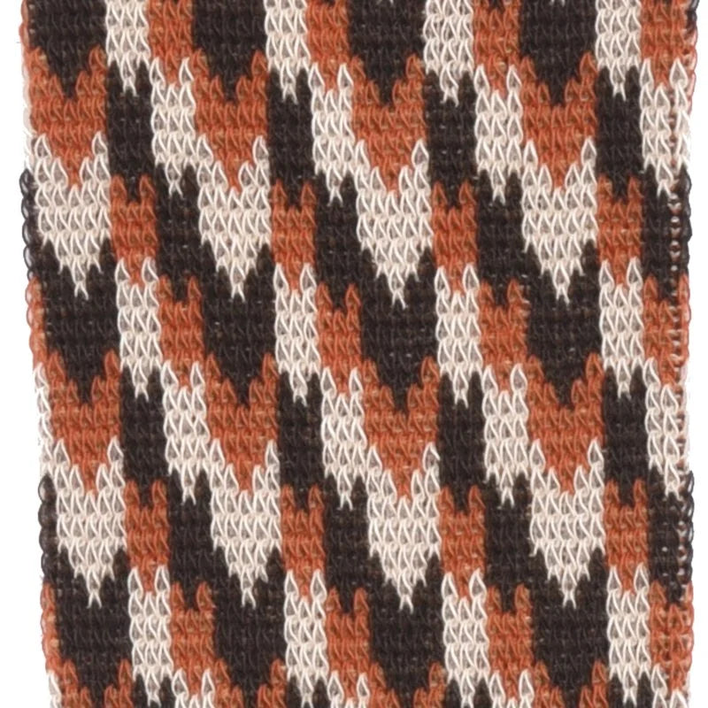 CALZE UOMO LUNGA RED JACQUARD FRECCIE 64122G