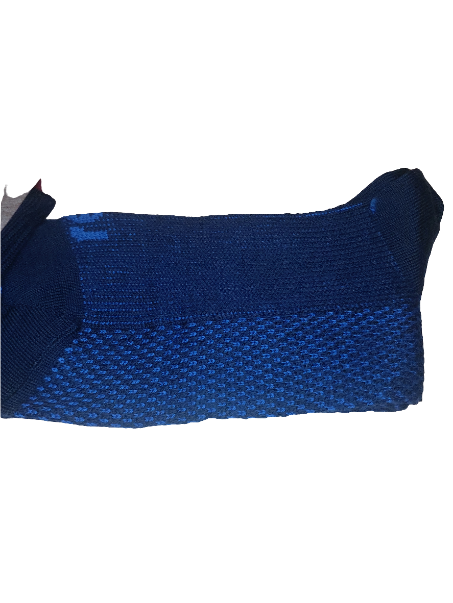 CALZE UOMO LUNGA RED JACQUARD PUNTINATO 63314G