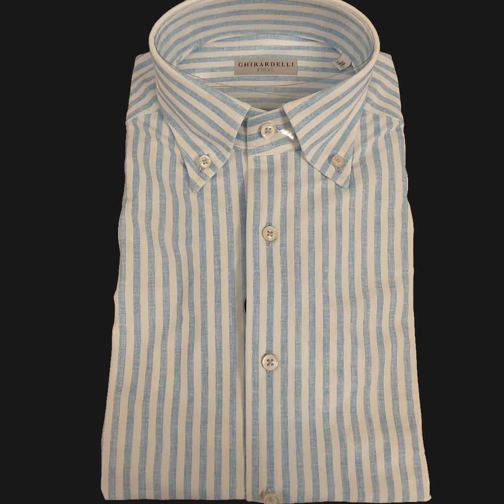 CAMICIA UOMO GHIRARDELLI NEXT BOTTONDOWN FR176 B631