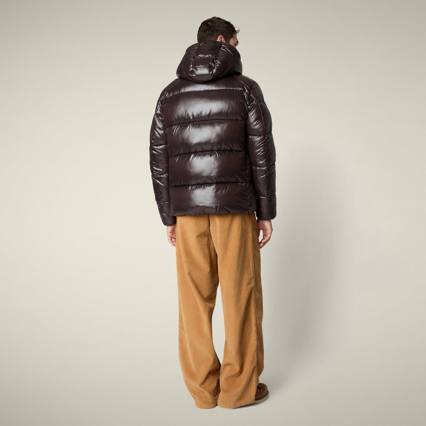 PIUMINO UOMO CON CAPPUCCIO SAVE THE DUCK EDGARD D31280M LUCK