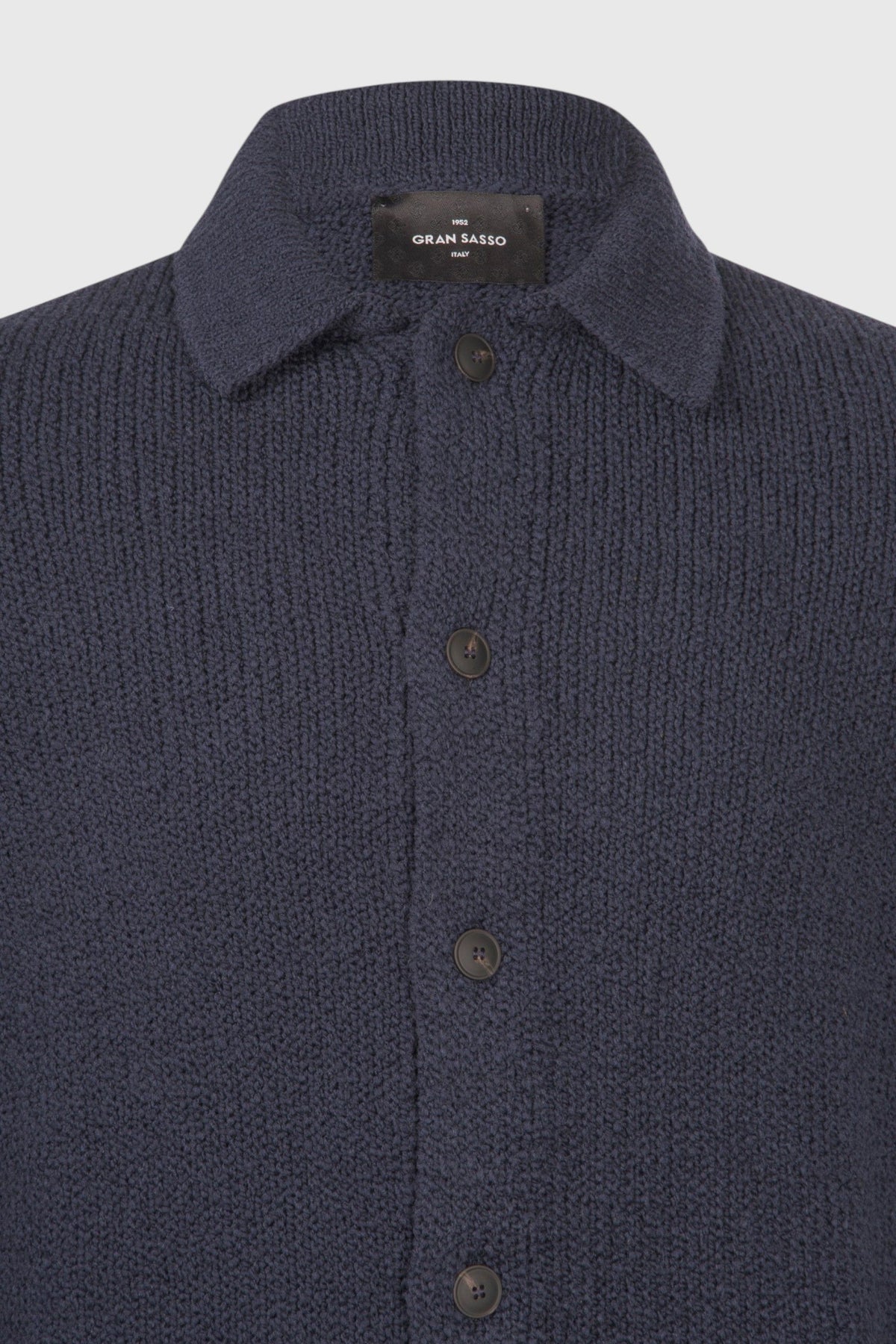 CARDIGAN CAMICIA UOMO LANA GRAN SASSO 10191 20501 AI