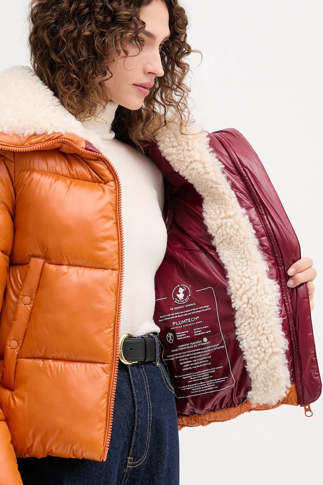 PIUMINO DONNA SAVE THE DUCK AI MOMA D30974W LUCK