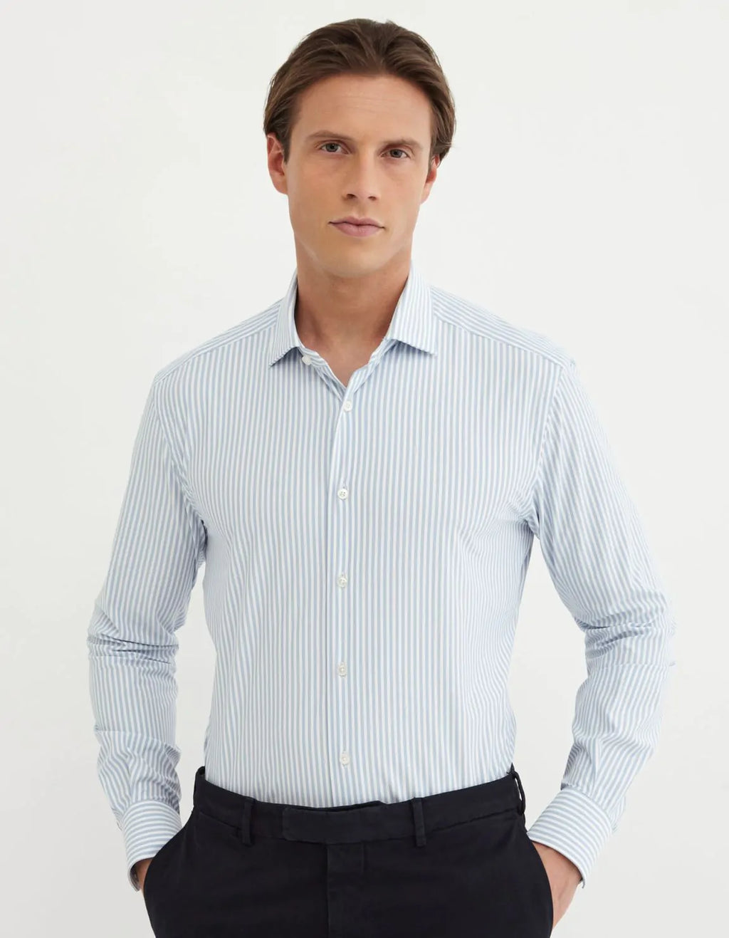 CAMICIA UOMO ACTIVE UOMO XACUS TAILOR 81609 COLLO ACT558ML