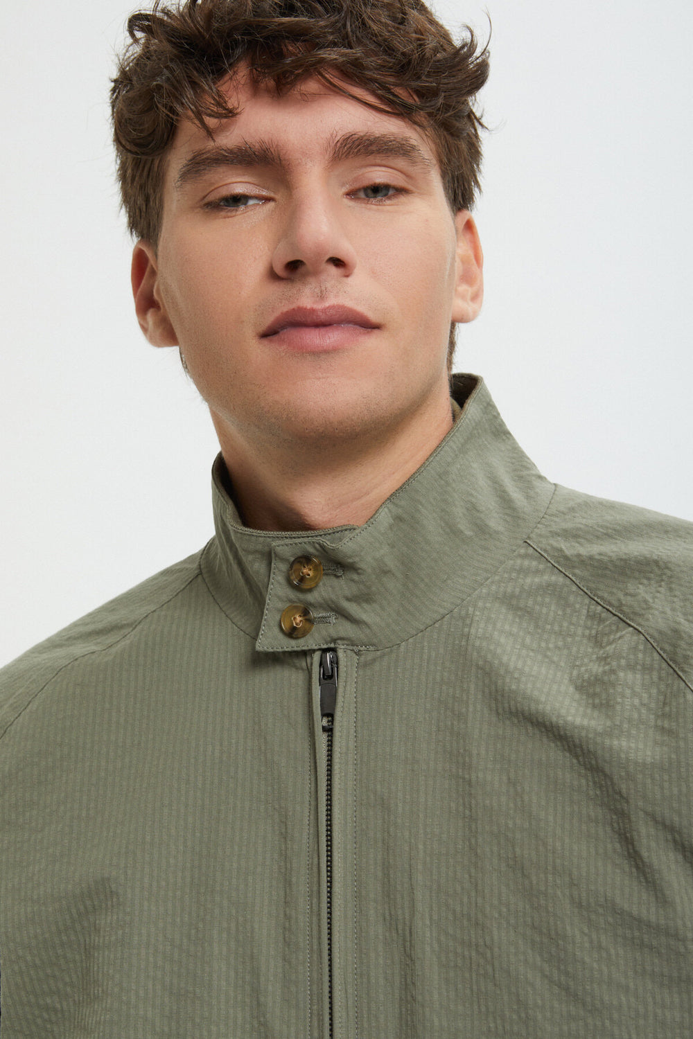GIUBBOTTO UOMO BARACUTA SEERSUCKER  G9