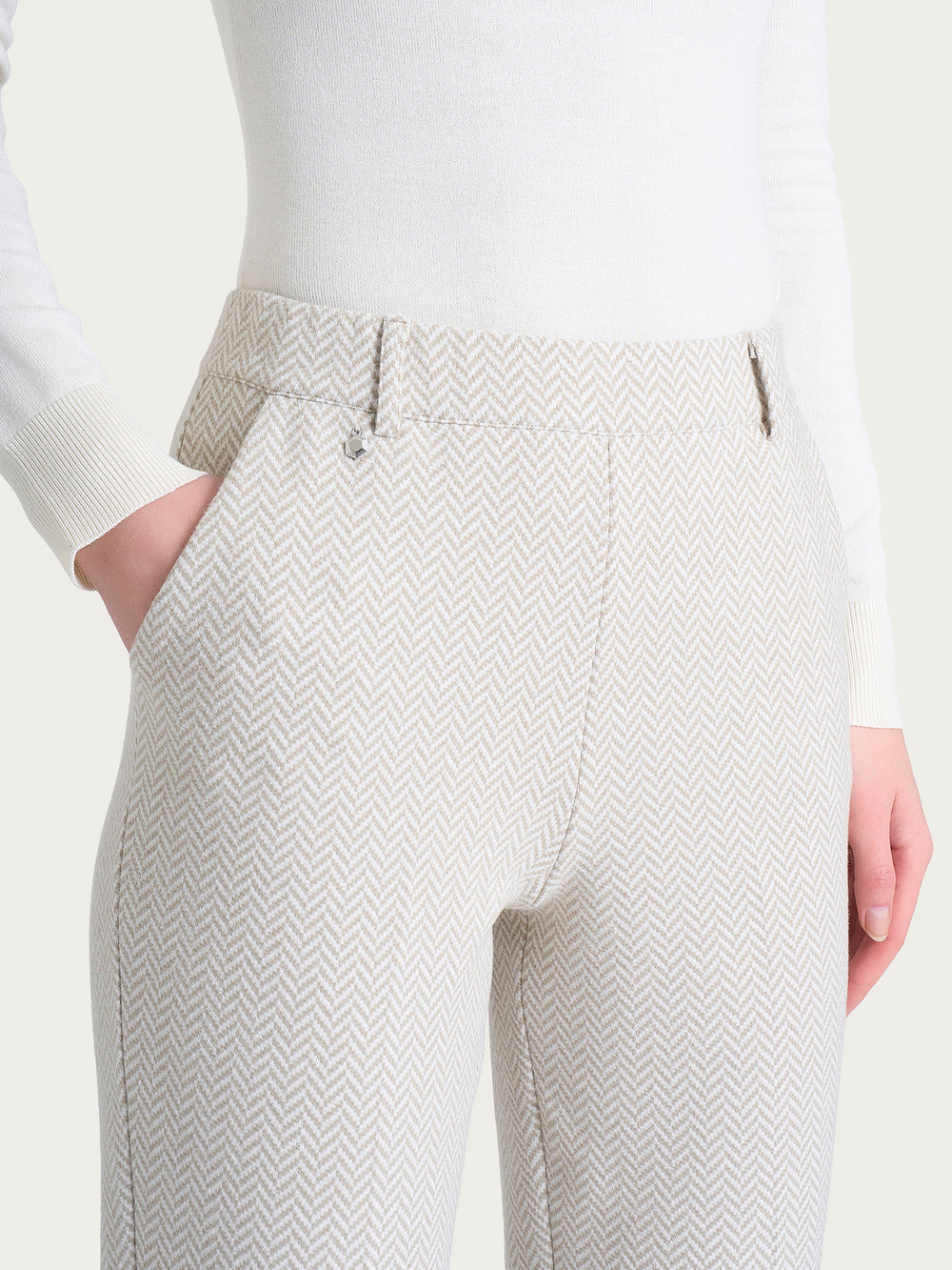 PANTALONE DONNA RAGNO AI STRAIGHT DR38PP