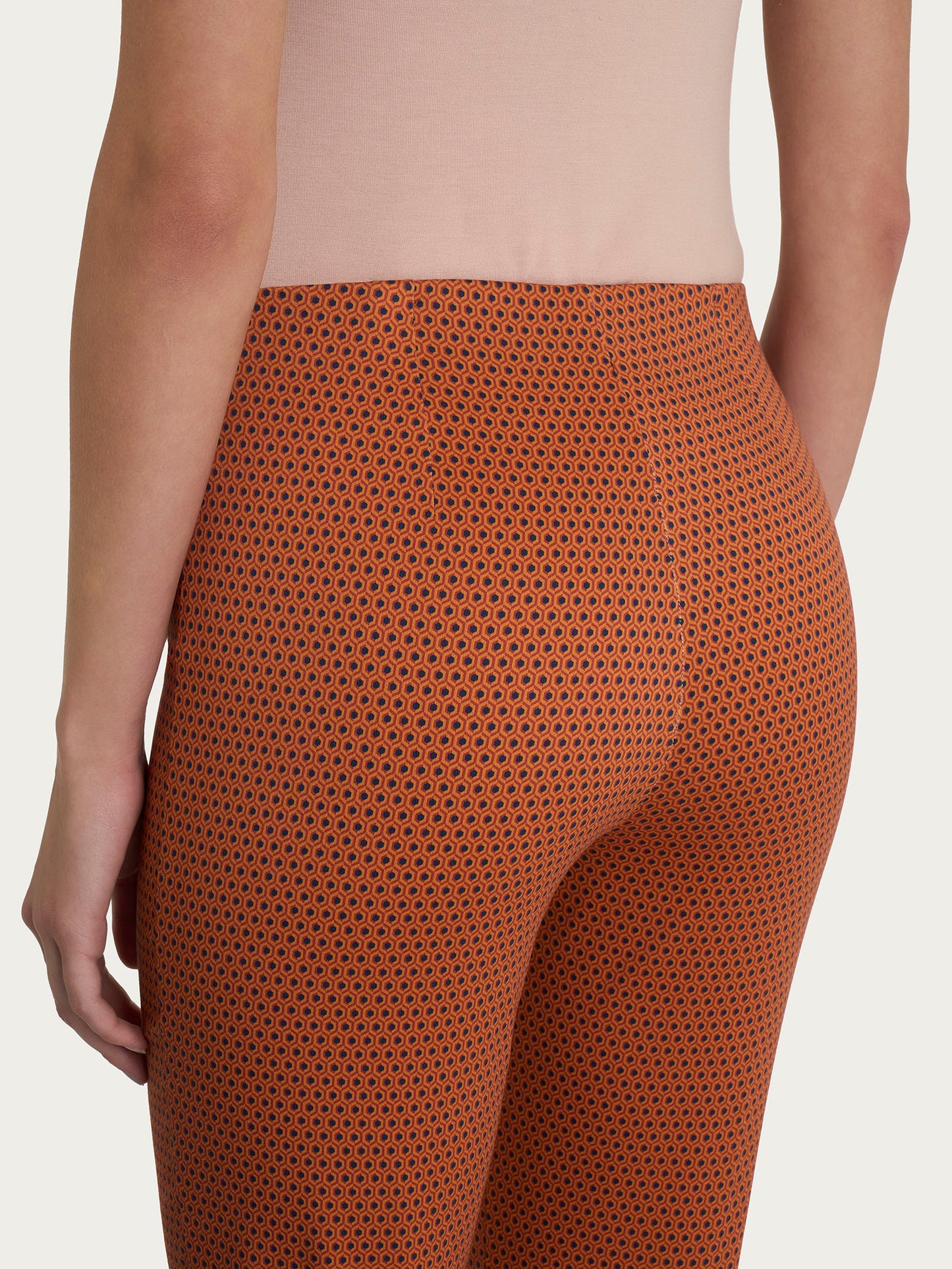 PANTALONE DONNA LEGGERO FANTASIA CAPRI PE DQ32PY
