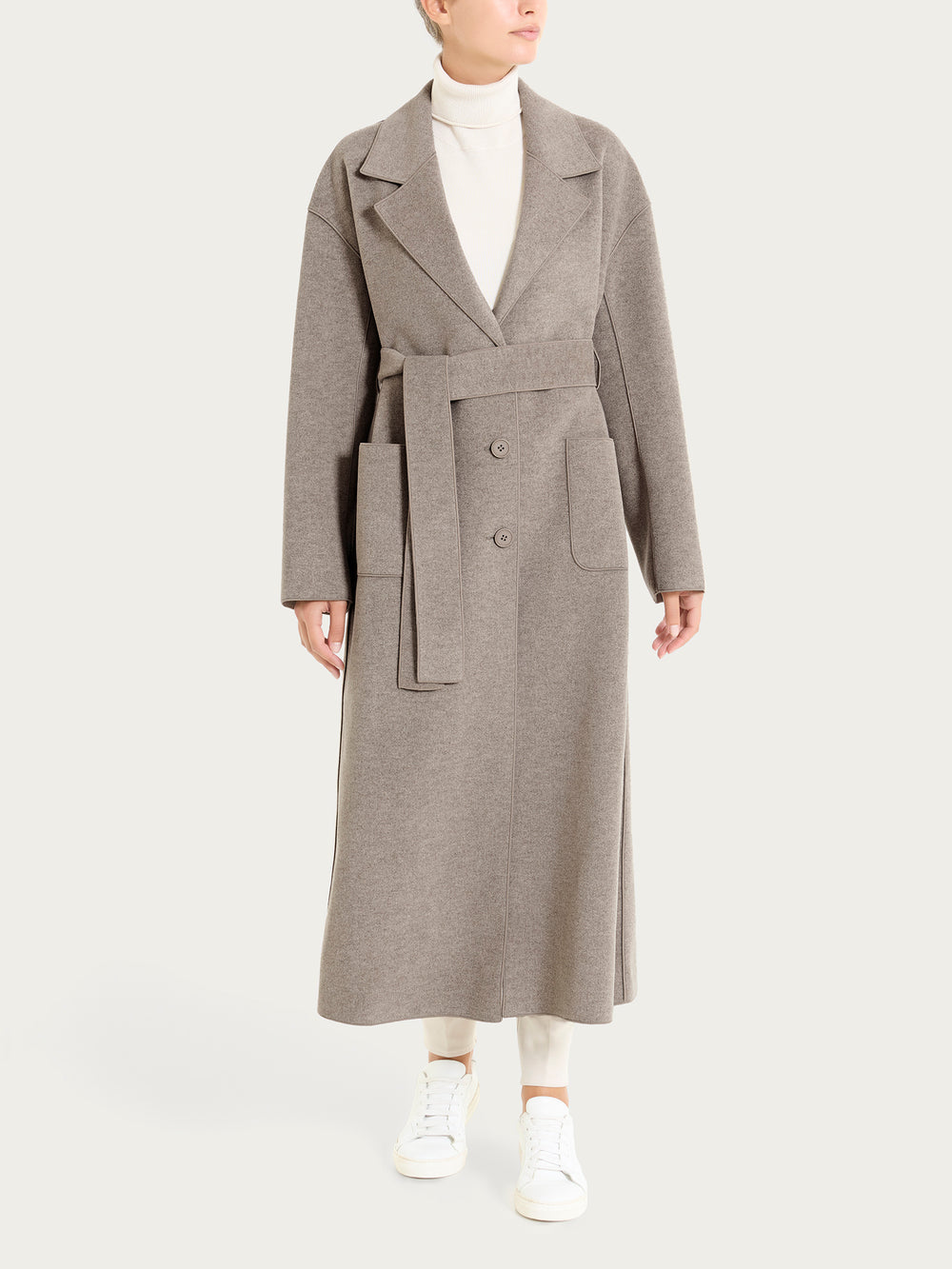 CAPPOTTO LUNGO CON CINTURA DONNA RAGNO DQ61KL