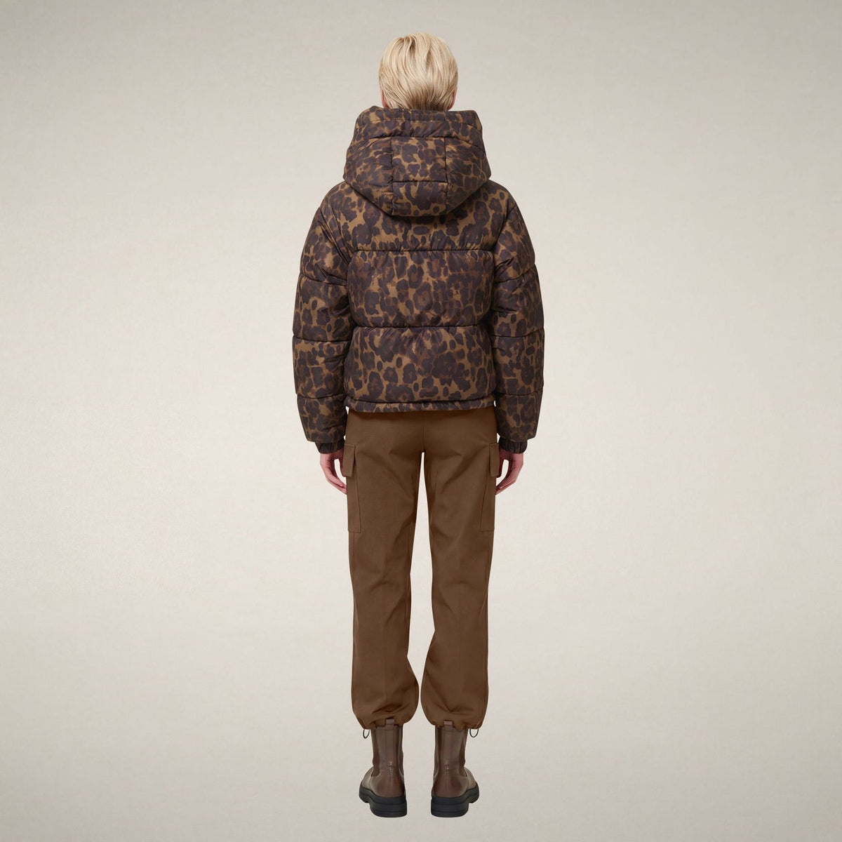 PIUMINO DONNA MACULATO SAVE THE DUCK RHIANNON D32845W TERA