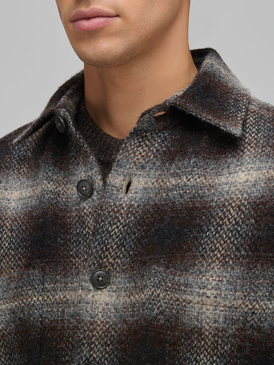 OVER SHIRT SCOZZESE UOMO XACUS 31442 169ML