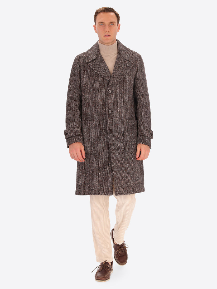 CAPPOTTO OVER IN LANA BOTTONATA LANCASTER AI DISRETTO 12
