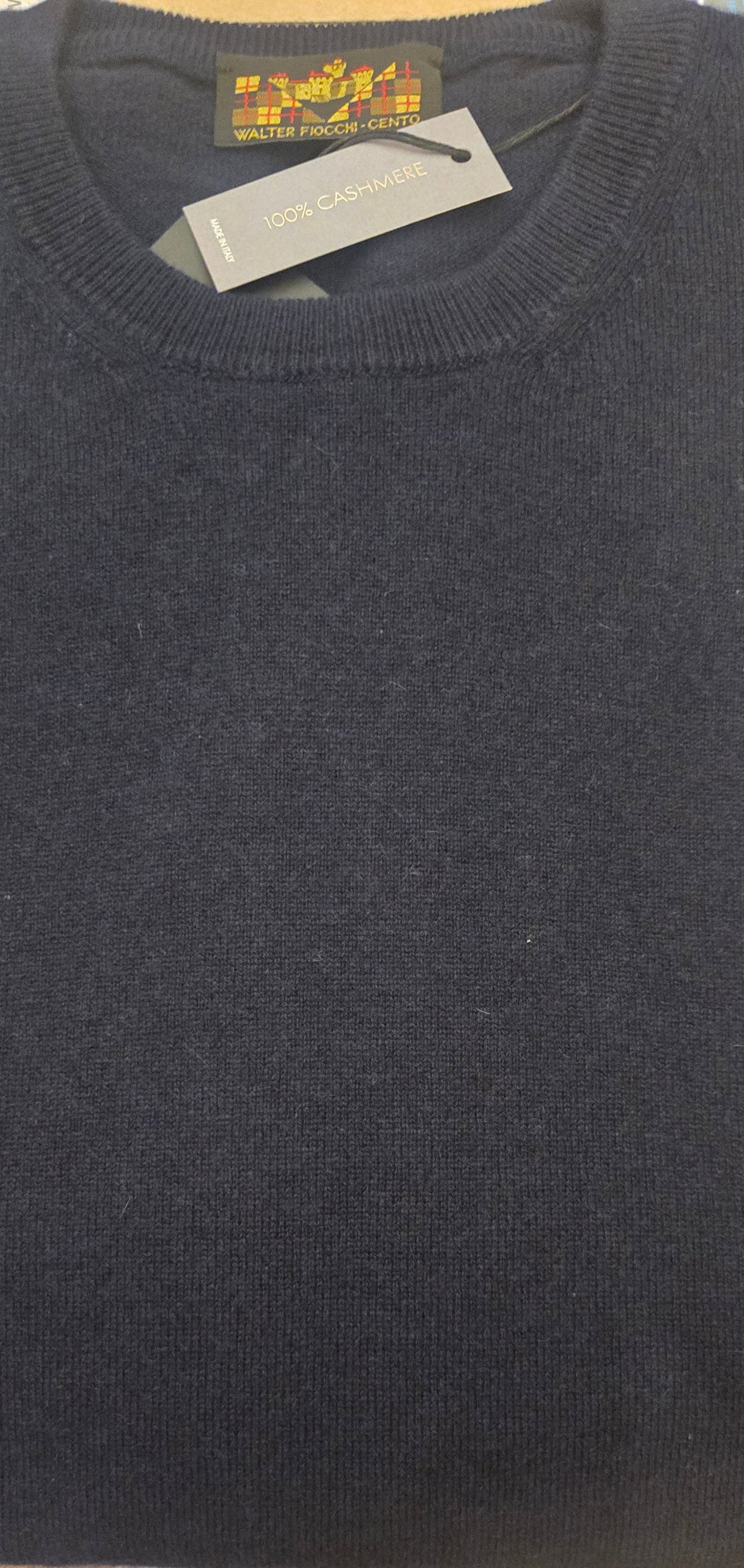 PULLOVER UOMO CACHEMIRE GIROCOLLO UNITO AI001