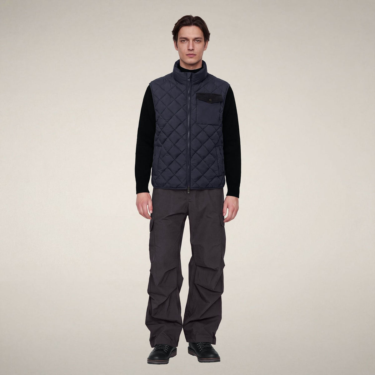 PIUMINO GILET UOMO HUSKY FABRICE D82985M MIRO