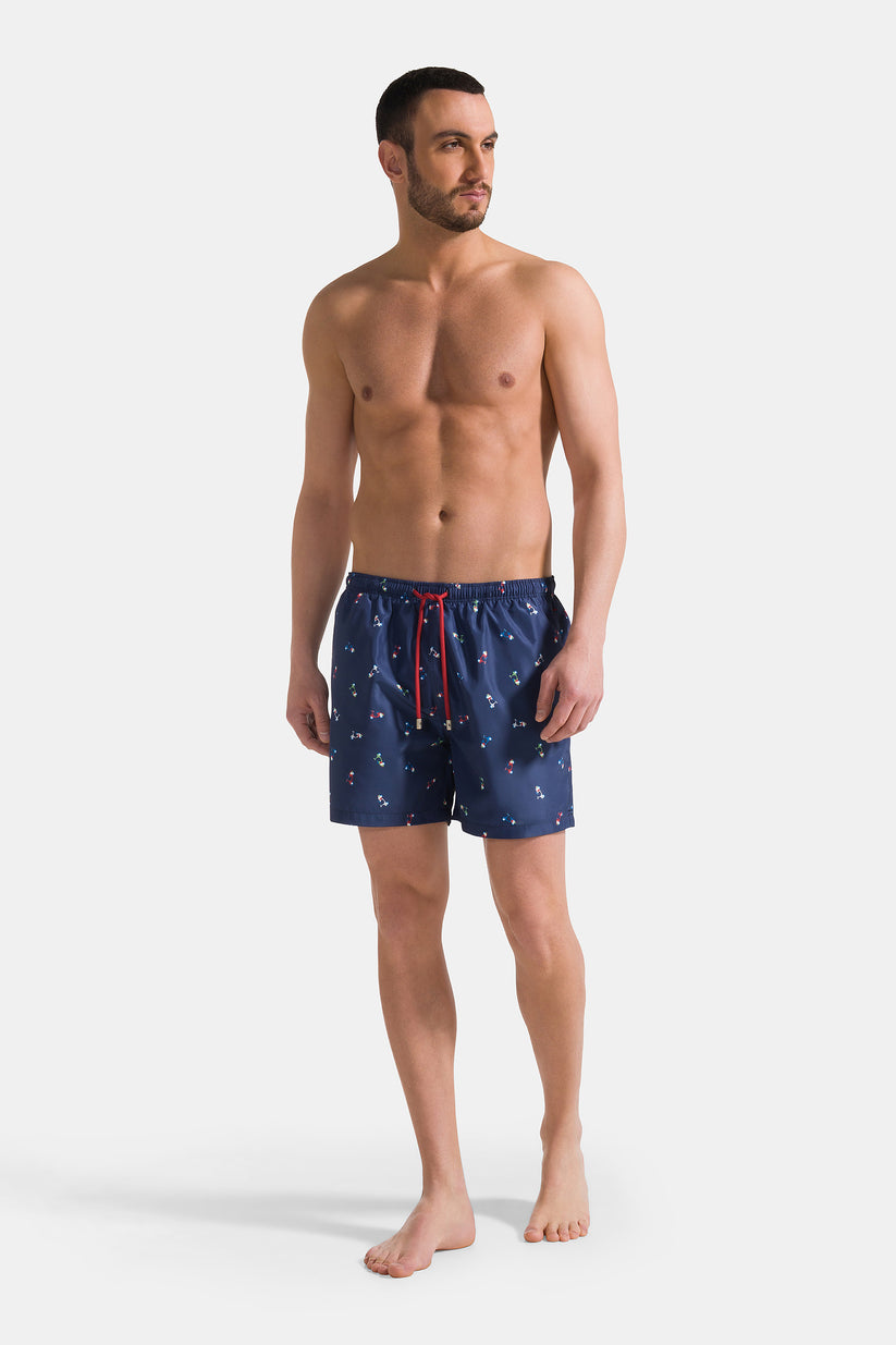 BOXER MARE UOMO RED VESPA