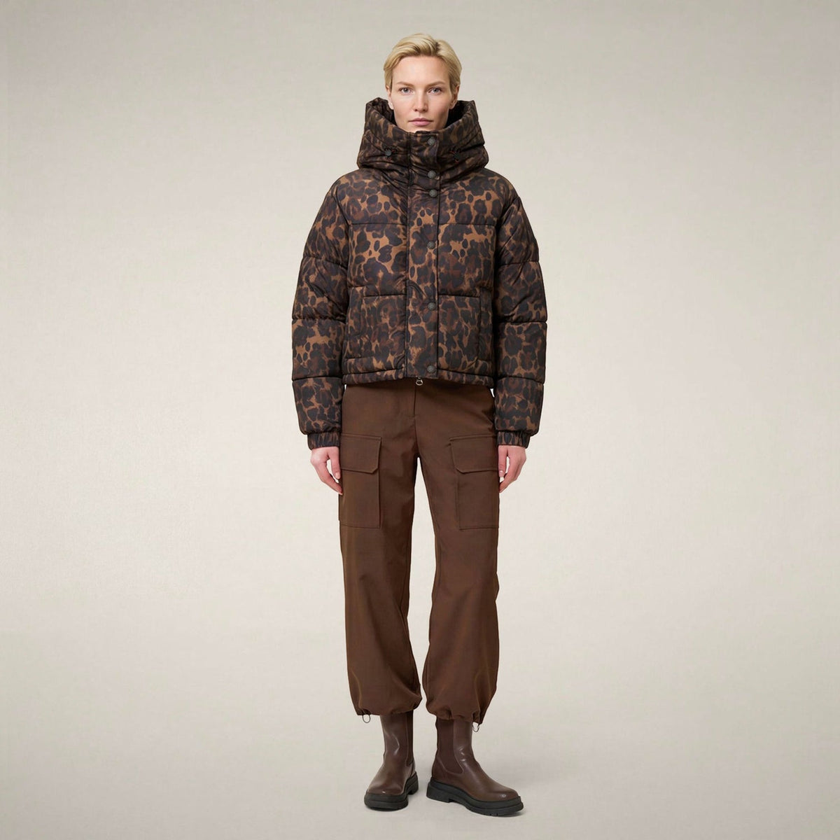 PIUMINO DONNA MACULATO SAVE THE DUCK RHIANNON D32845W TERA