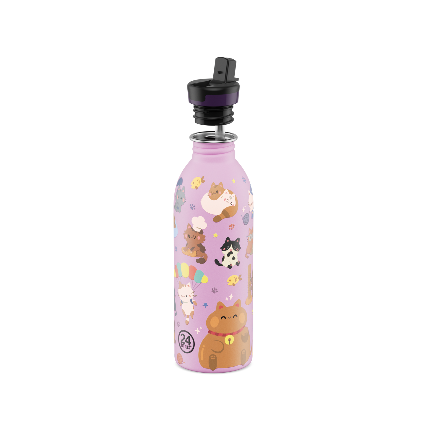 BORRACCIA URBAN BOTTLE KIDS 24BOTTLE 500ML MEOW FRIENDS
