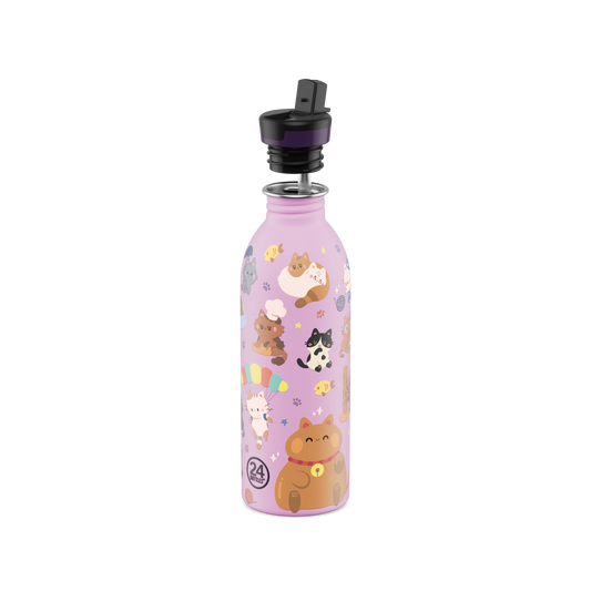BORRACCIA URBAN BOTTLE KIDS 24BOTTLE 500ML MEOW FRIENDS