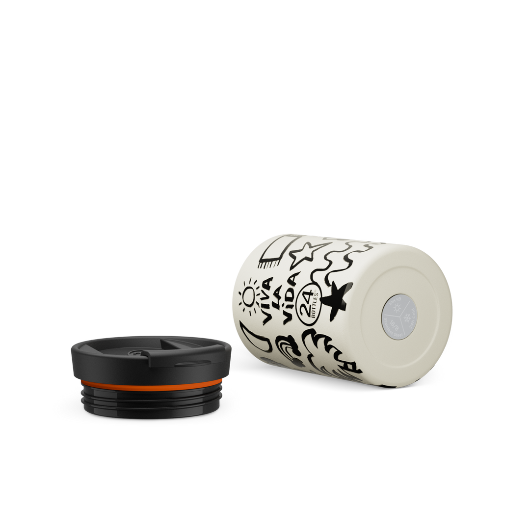 TRAVEL TUMBLER CLIMA 24BOTTLE 350ML VIVA LA VIDA