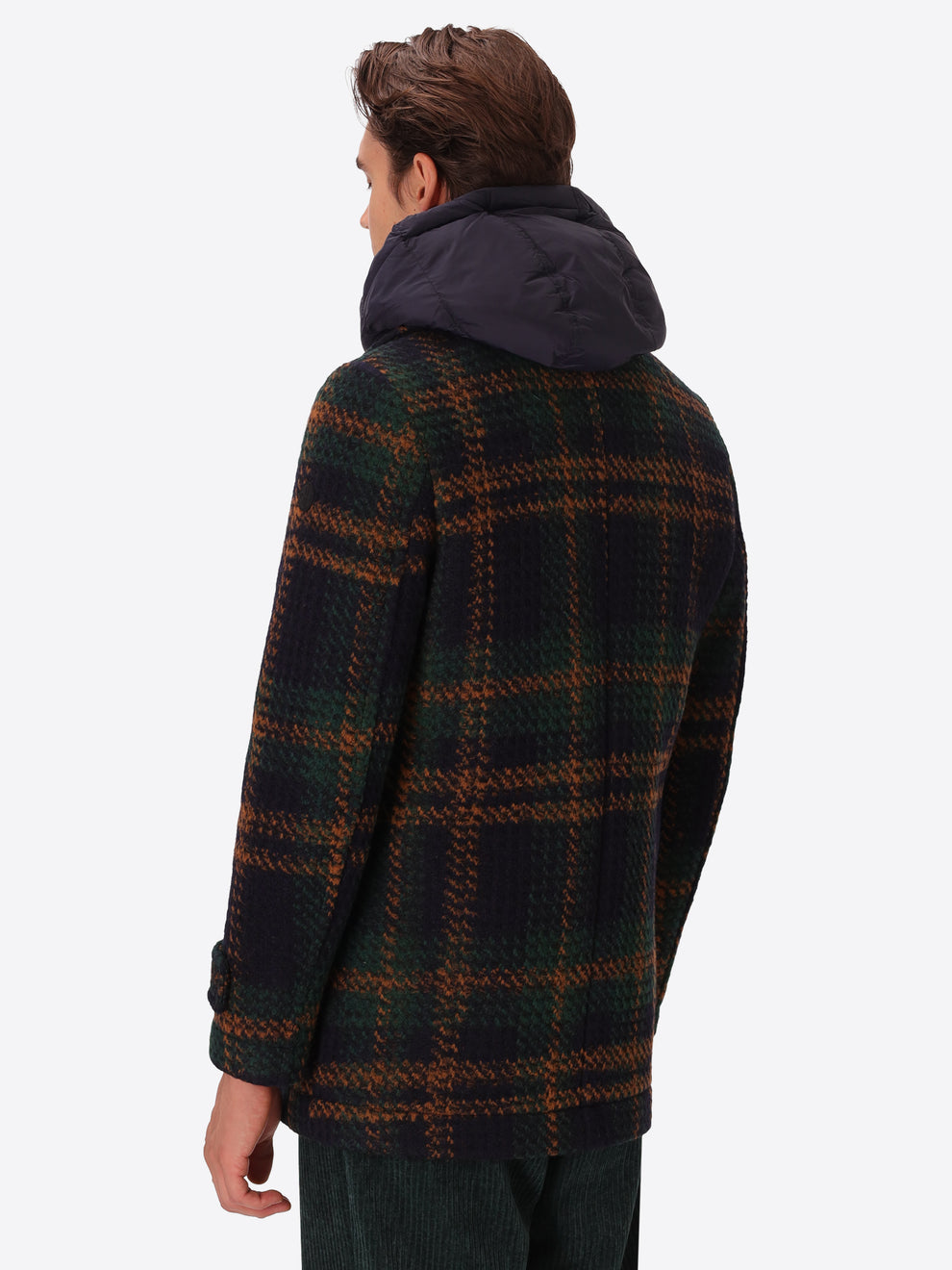 GIACCONE PEACOAT UOMO DOPPIO PETTO OVERCHEK DISTRETTO12 CARAVAGGIO GB1508