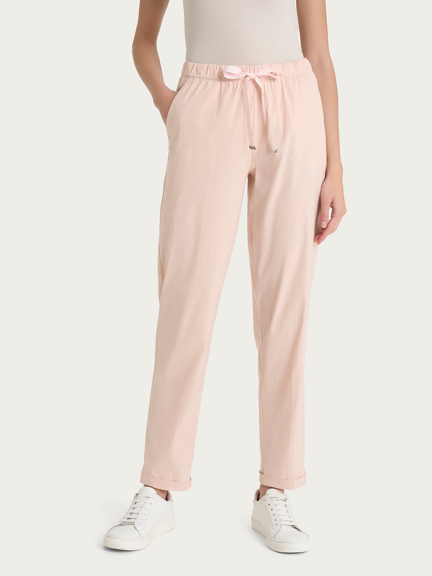 PANTALONE  DONNA LEGGERISSIMO JOGGER PE RAGNO DH15PU