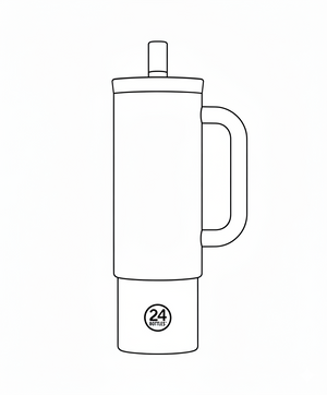 STRAW CUP CLIMA 24 BOTTLE 800ML VIVA LA VIDA