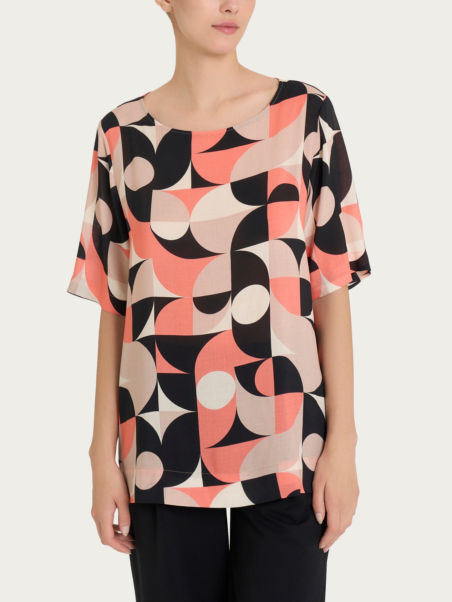 T-SHIRT DONNA MM RAGNO FANTASIA PE DQ27S7