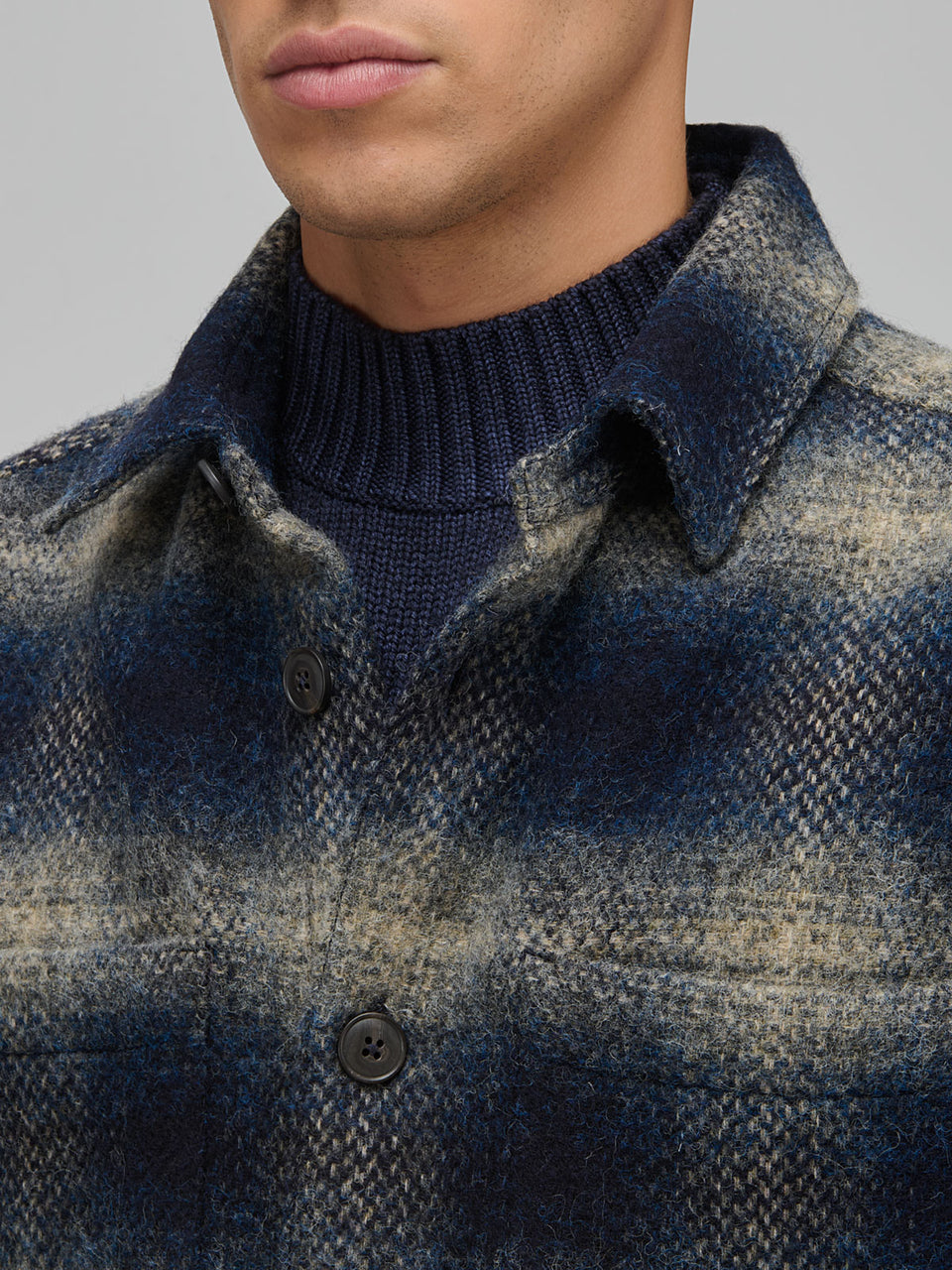 OVER SHIRT SCOZZESE UOMO XACUS 31442 169ML