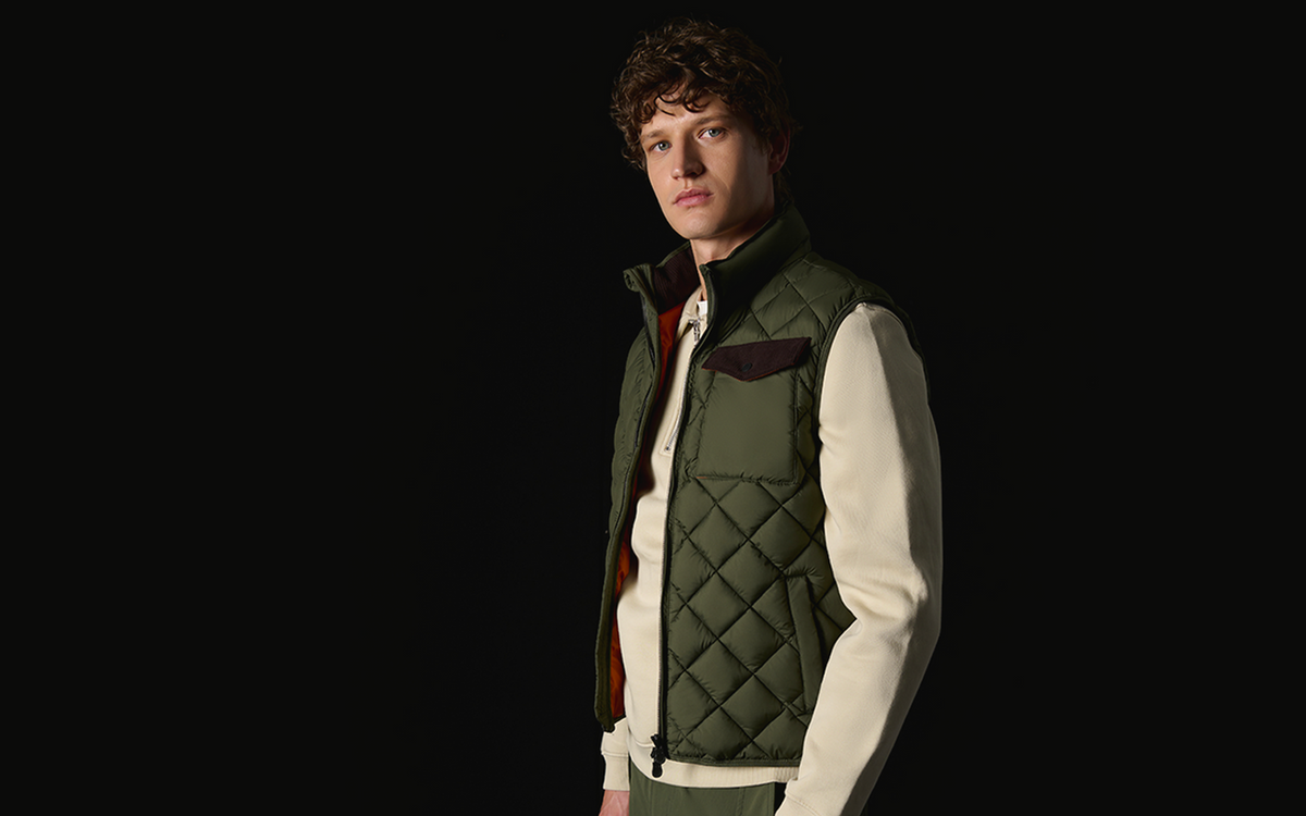 PIUMINO GILET UOMO HUSKY FABRICE D82985M MIRO
