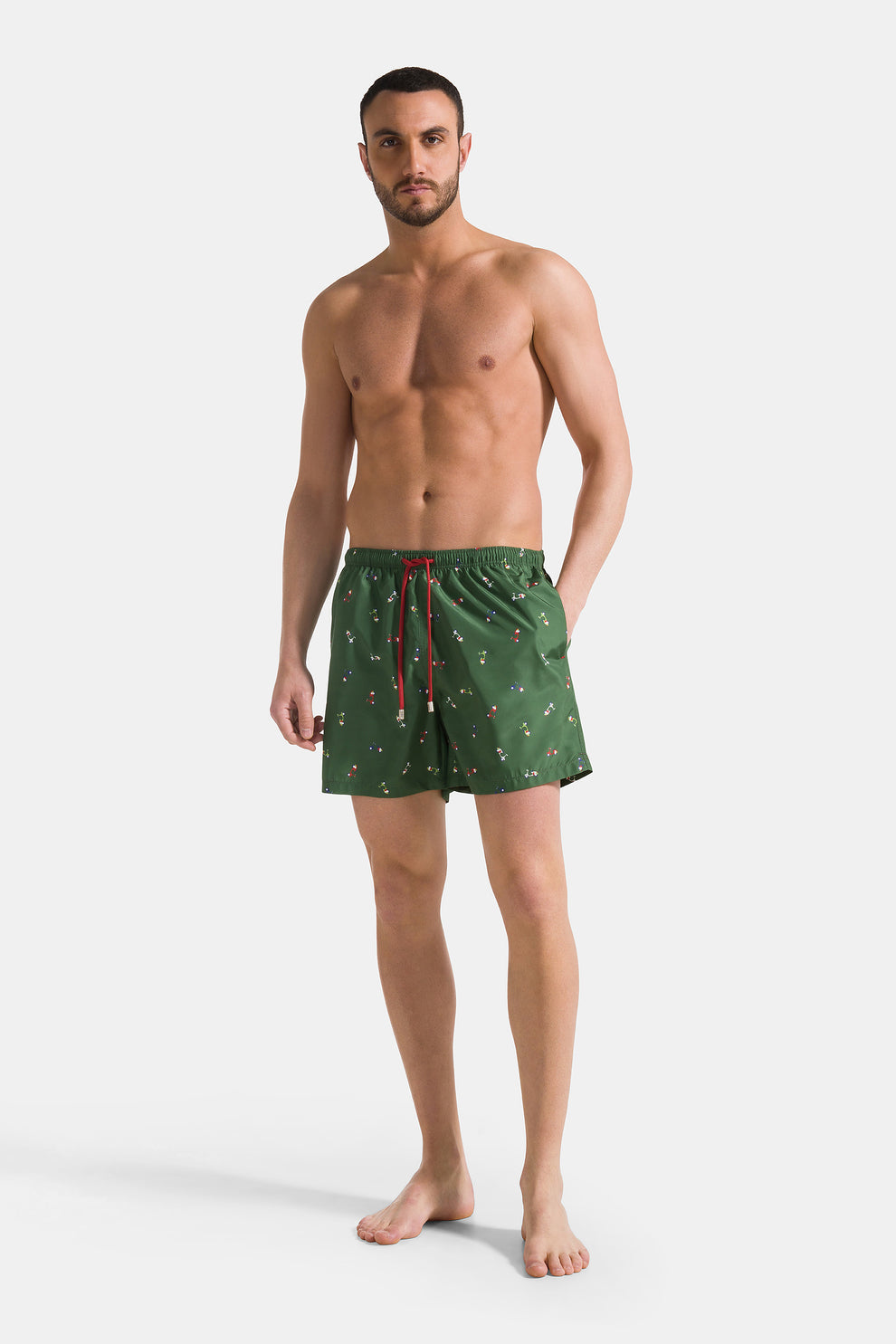 BOXER MARE UOMO RED VESPA