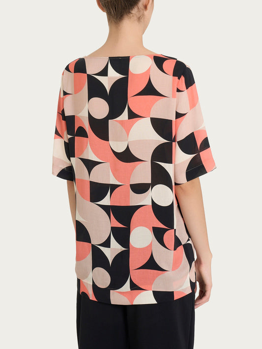 T-SHIRT DONNA MM RAGNO FANTASIA PE DQ27S7