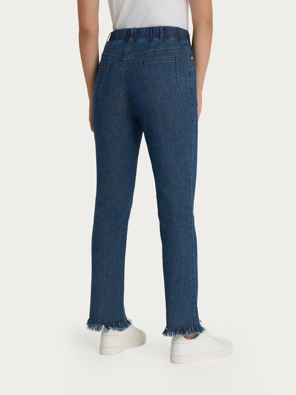 JEANS DONNA FRINGES LEGGERO PE RAGNO DQ11PP