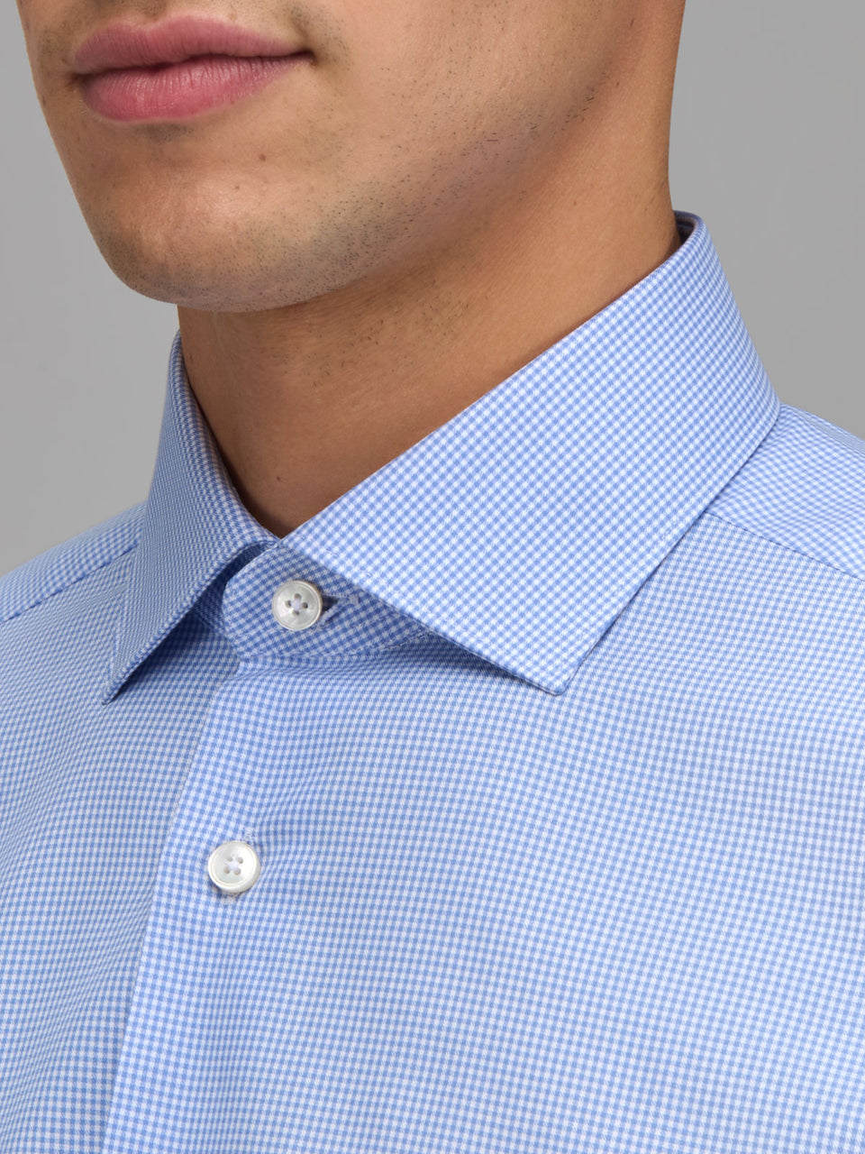 CAMICIA UOMO XACUS TRAVEL SHIRT QUADRETTO TAYLOR 11810 WF558ML