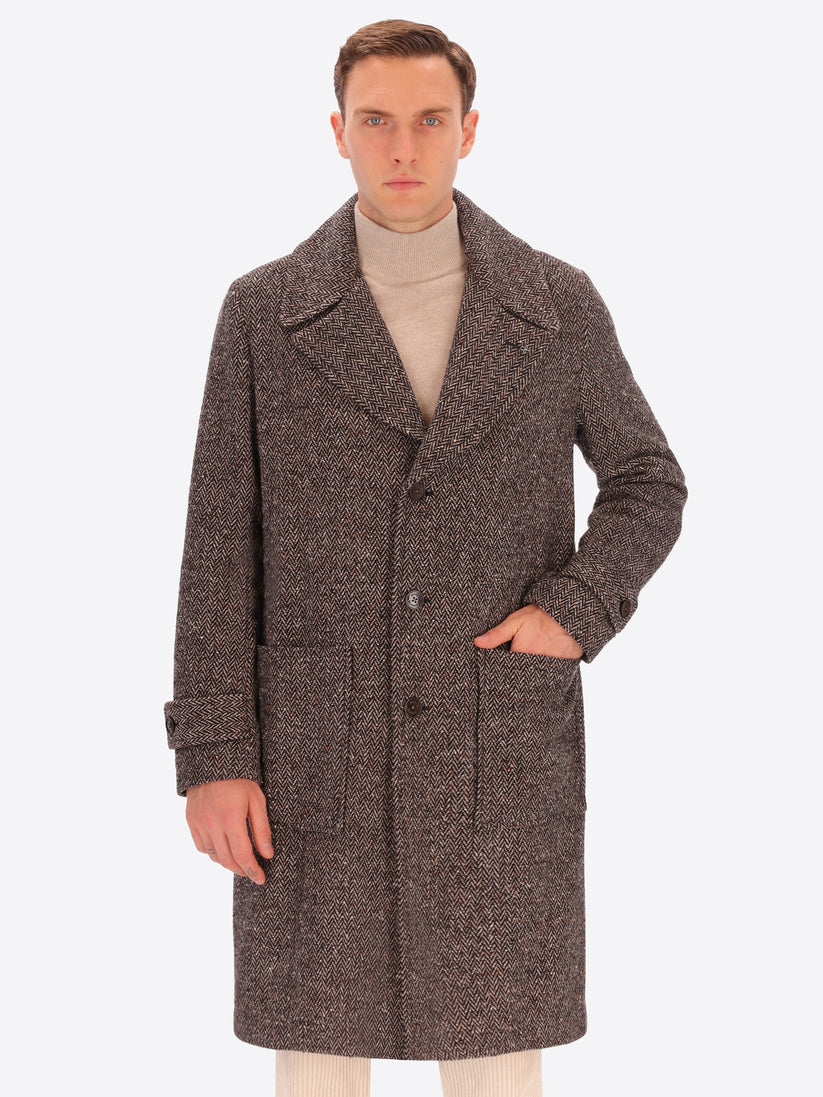 CAPPOTTO OVER IN LANA BOTTONATA LANCASTER AI DISRETTO 12