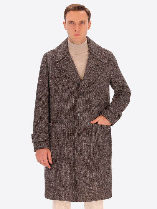 CAPPOTTO OVER IN LANA BOTTONATA LANCASTER AI DISRETTO 12